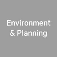 environment and planning
