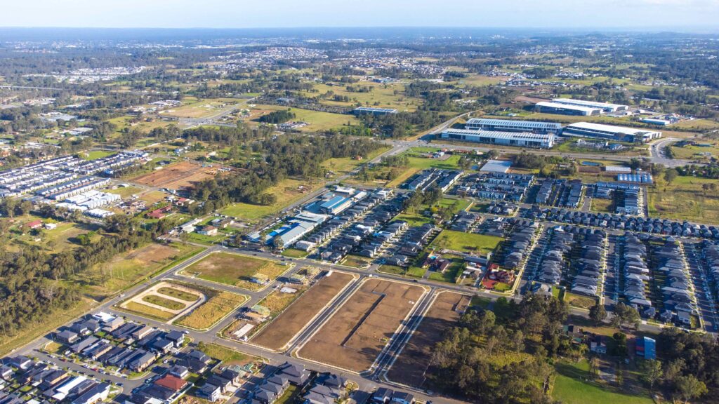 Austral NSW, a suburb affected by compulsory acquisition