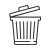 rubbish icon