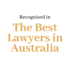 Award for Best Lawyers in Australia